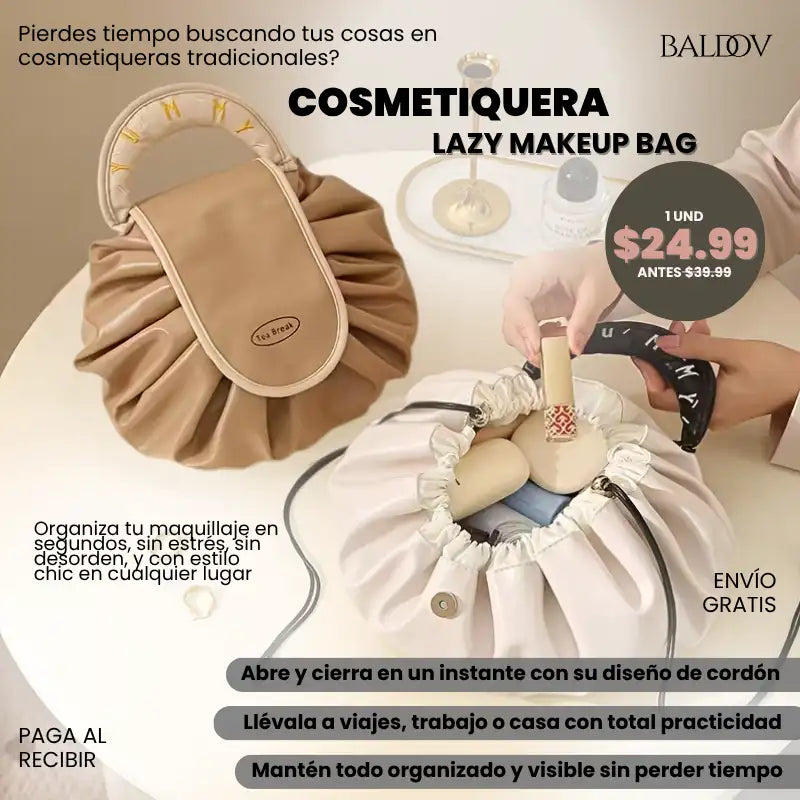 Cosmetiquera | Lazy Makeup Bag